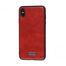 Чехол Sulada Leather для iPhone X/Xs красный