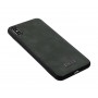 Чехол Sulada Leather для iPhone Xs Max серый