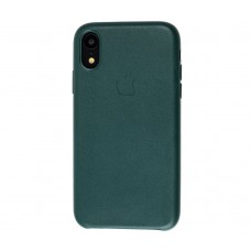 Чехол Leather Classic "Forest Green" для iPhone Xr