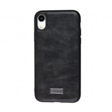 Чехол Sulada Leather для iPhone Xr черный