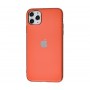 Силиконовый чехол Silicone case Матовый Кораловый для  iPhone 11 Pro Max