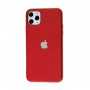 Силиконовый чехол Silicone case Матовый Красный для  iPhone 11 Pro Max