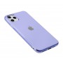 Силиконовый чехол Silicone case Матовый Лавандровый для  iPhone 11 Pro Max