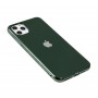 Силиконовый чехол Silicone case Матовый Темно-зеленый для  iPhone 11 Pro Max