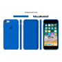 Силиконовый чехол Apple Silicone Royal Blue для iPhone 6/6s (копия)