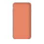 Силиконовый чехол Apple Silicone case Peach для iPhone 6/6s (копия)