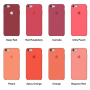 Силиконовый чехол Apple Silicone Case Orange для iPhone 6/6s (копия)