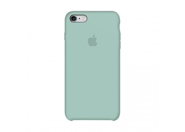 Силиконовый чехол Apple Silicone Case Mint (мятный) для iPhone 6/6s (копия)