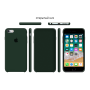 Силиконовый чехол Apple Silicone Case Forest Green для iPhone 6/6s