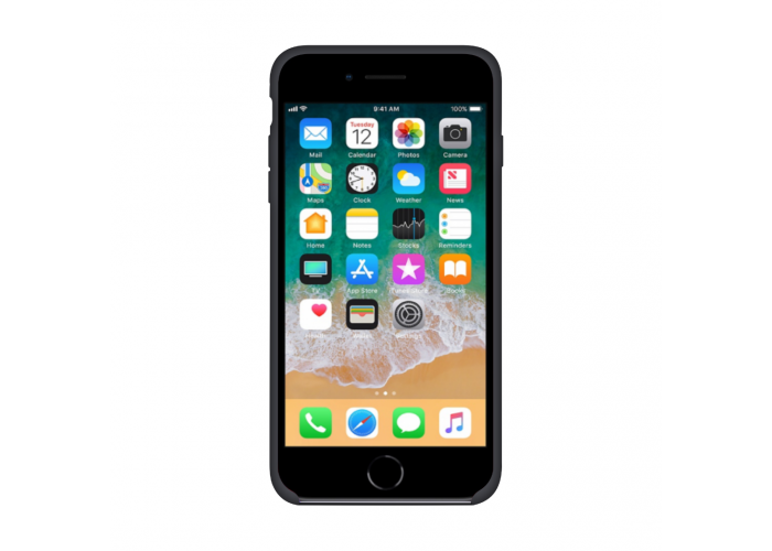 Силиконовый чехол Apple Silicone Case Charcoal Gray для iPhone 6/6s (копия)