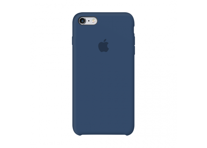 Силиконовый чехол Apple Silicone Case Blue Cobalt для iPhone 6 (копия)