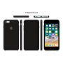 Силиконовый чехол Apple Silicone Case Black для iPhone 6/6s (копия)