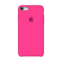 Силиконовый чехол Apple Silicone Case Barbie Pink для iPhone 6/6s