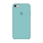 Силиконовый чехол Apple Silicon Case Sea Blue (бирюзовый) для iPhone 6/6s (копия)