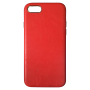 Кожаный чехол с золотистой фурнитурой для iPhone 7/8 Красный