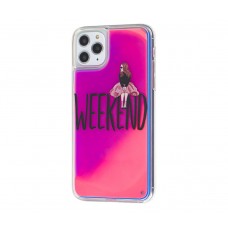 Чехол "Neon песок" Weekend для iPhone 11 Pro Max