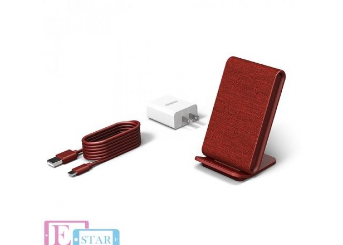 Беспроводная зарядка iOttie iON Wireless Stand Fast Wireless Charger Красная