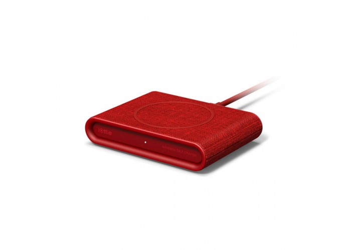 Беспроводная зарядка iOttie iON Wireless Fast Charging Pad Mini Красная