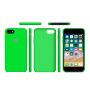 Силиконовый чехол Apple Silicone Case Uran Green для iPhone 7/8 (копия)