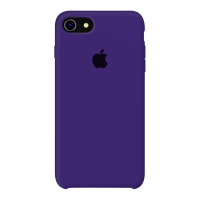 Силиконовый чехол Apple Silicone Case Ultra Violet для iPhone 7/8 (копия)