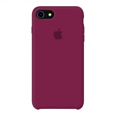 Силиконовый чехол Apple Silicone Case Rose Red для iPhone 7/8 (копия)