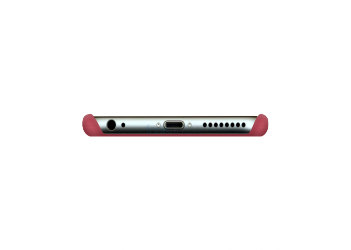 Силиконовый чехол Apple Silicone Case Red Raspberry для iPhone 7/8 (копия)