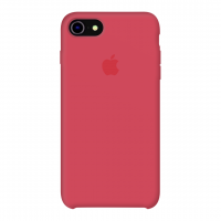 Силиконовый чехол Apple Silicone Case Red Raspberry для iPhone 7/8 (копия)