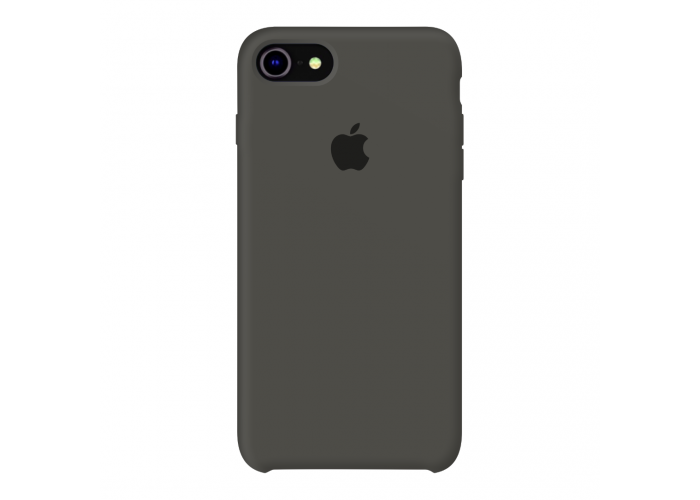 Силиконовый чехол Apple Silicone Case Dark Olive для iPhone 7/8 (копия)