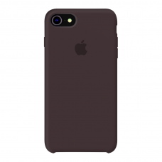 Силиконовый чехол Apple Silicone Case Cocoa для iPhone 7/8 (копия)