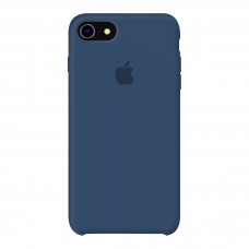 Силиконовый чехол Apple Silicone Case Blue Cobalt для iPhone 7/8 (копия)