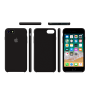 Силиконовый чехол Apple Silicone Case Black для iPhone 7/8 (копия)