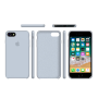 Силиконовый чехол Apple Silicone Case Mist Blue для iPhone 7/8 (копия)