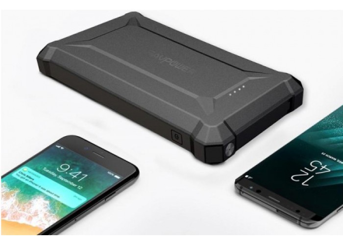 Внешний аккумулятор RAVPower RP-PB096 10050mAh PD 18W+QC3.0 Waterproof Power Bank