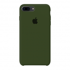 Силиконовый чехол Apple Silicone Case Virid (Темно-зеленый) для iPhone 7 Plus / 8 Plus