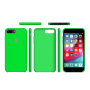Силиконовый чехол Apple Silicone Case Uran Green для iPhone 7 Plus / 8 Plus (копия)