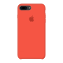 Силиконовый чехол Apple Silicone Case Spicy Orange для iPhone 7 plus/8 plus (Реплика)