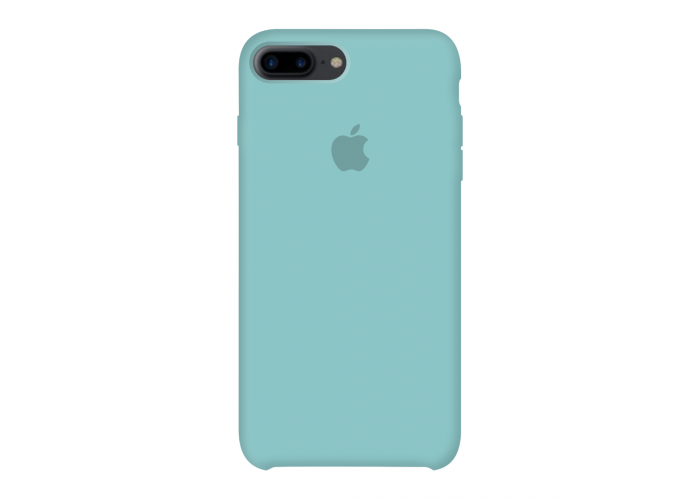 Силиконовый чехол Apple Silicone Case Sea Blue для iPhone 7 plus/8 plus (Реплика)