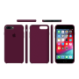 Силиконовый чехол Apple Silicone Case Marsala для iPhone 7 Plus /8 Plus