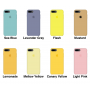 Силиконовый чехол Apple Silicone Case Lemonade для iPhone 7 plus/8 plus (Реплика)