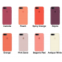 Силиконовый чехол Apple Silicone Case Dark Red для iPhone 7 Plus / 8 Plus (копия)