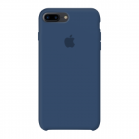 Силиконовый чехол Apple Silicone Case Cobalt Blue для iPhone 7 Plus / 8 Plus (копия)