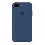 Силиконовый чехол Apple Silicone Case Cobalt Blue для iPhone 7 Plus / 8 Plus (копия)