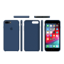 Силиконовый чехол Apple Silicone Case Cobalt Blue для iPhone 7 Plus / 8 Plus (копия)