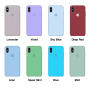 Силиконовый чехол Apple Silicone Case Violet для iPhone Х/Xs