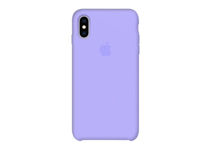 Силиконовый чехол Apple Silicone Case Violet для iPhone Х/Xs
