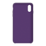 Силиконовый чехол Apple Silicone Case Purple для iPhone X /10/Xs (копия)