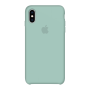 Силиконовый чехол Apple Silicone Case Mint для iPhone X /10 Xs/10s (копия)