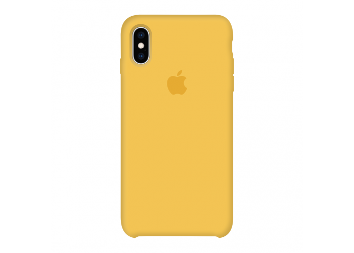 Силиконовый чехол Apple Silicone Case Lemonade для iPhone X /10 Xs/10s (копия)