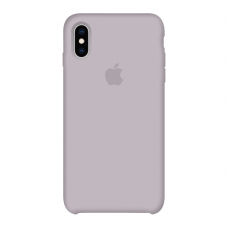 Силиконовый чехол Apple Silicone Case Lavander для iPhone X /10/Xs (копия)