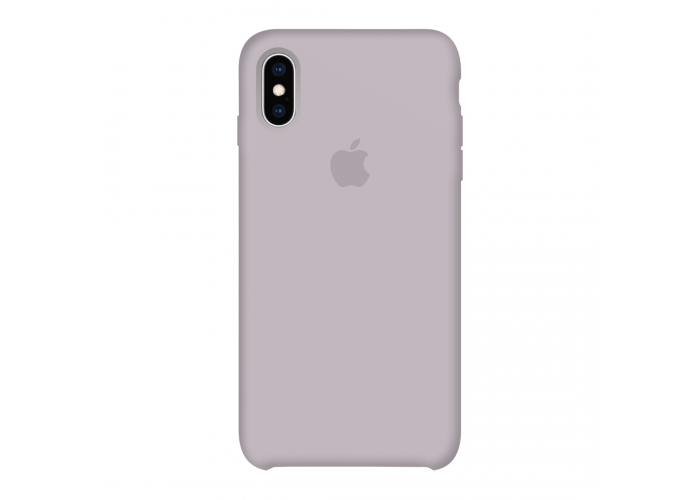 Силиконовый чехол Apple Silicone Case Lavander для iPhone X /10/Xs (копия)